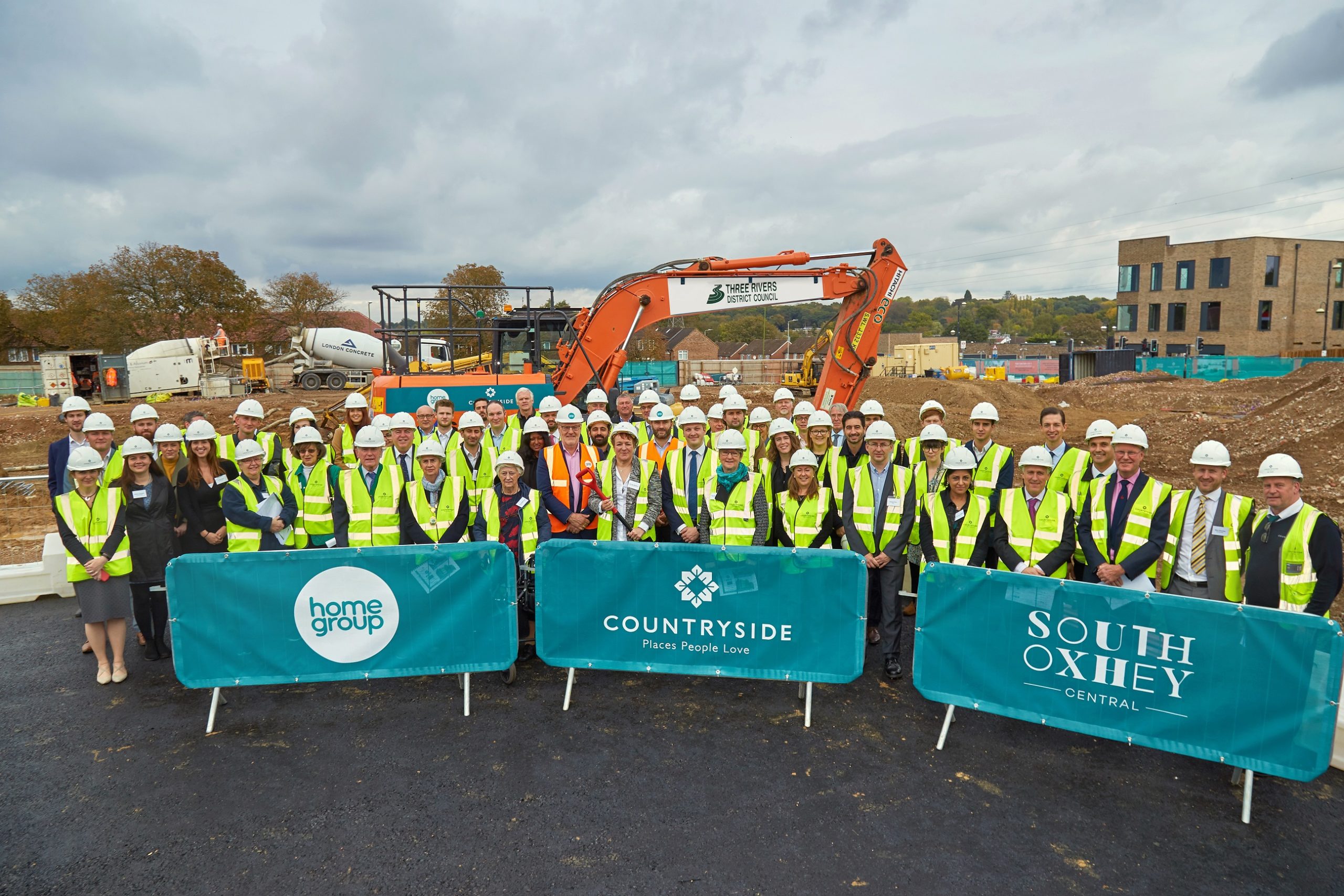 Breaking new ground: South Oxhey mixed use development