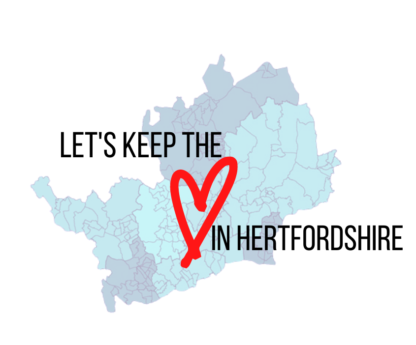 Let's Keep the Heart in Hertfordshire campaign