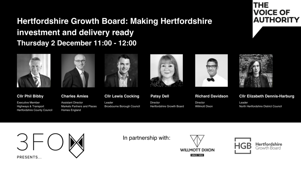 The Hertfordshire Growth Board Webinar Series 2021/22