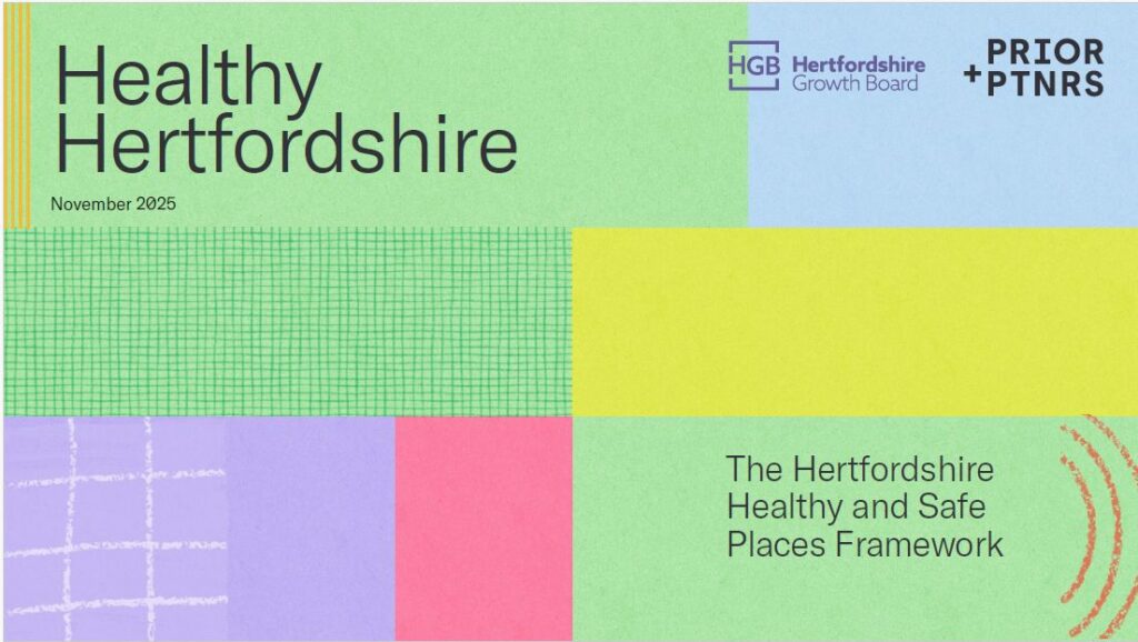 Healthy and Safe Places Framework Recognised as UK First at National Public Health Conference